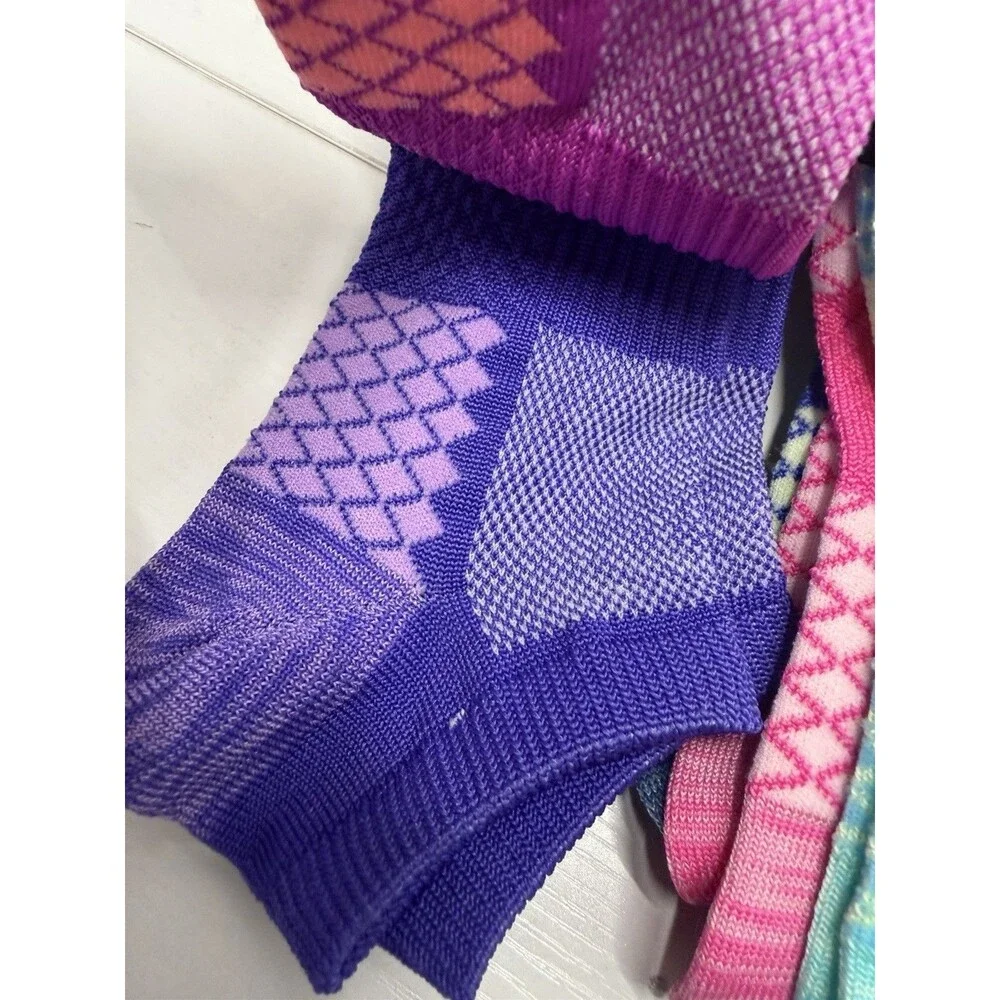 Hanes Womens 6 Pair Performance Cool Compression Heel Shield Socks - Size 8-12